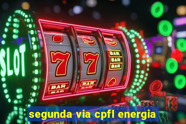 segunda via cpfl energia